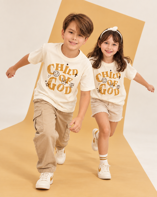 [PRÉ-VENDA] Kit Child of God - T-shirt Unissex + Garrafinha personalizável