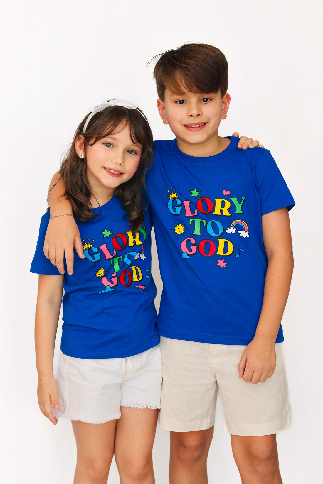T-shirt Infantil Unissex - Glory to God