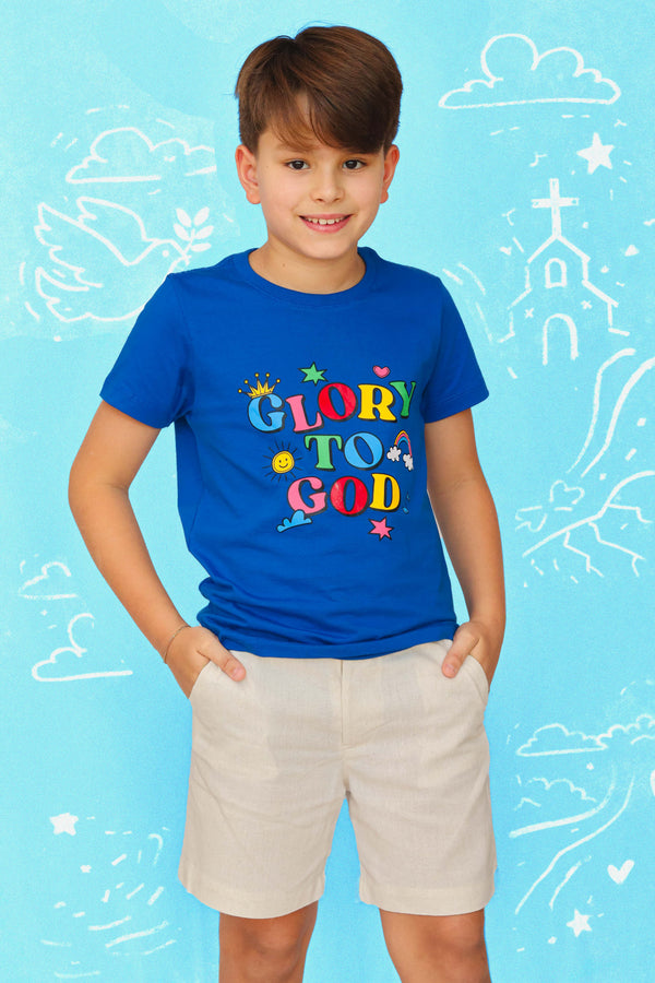 T-shirt Infantil Unissex - Glory to God