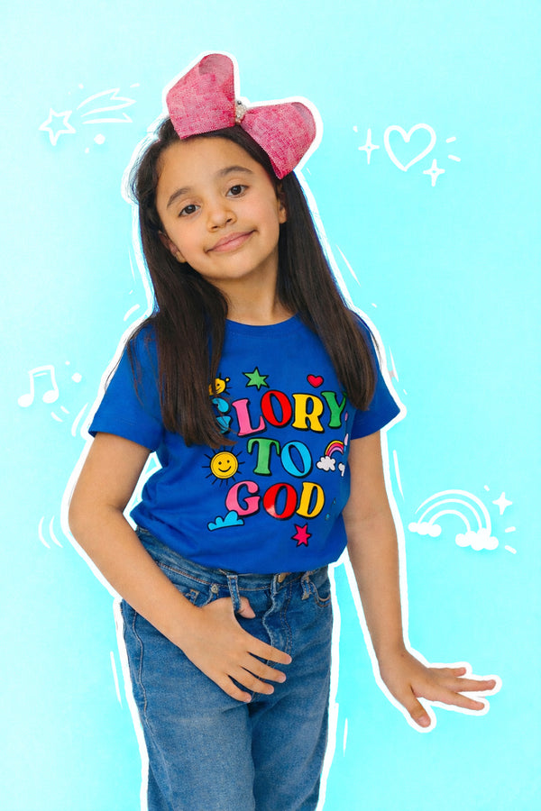 T-shirt Infantil Unissex - Glory to God