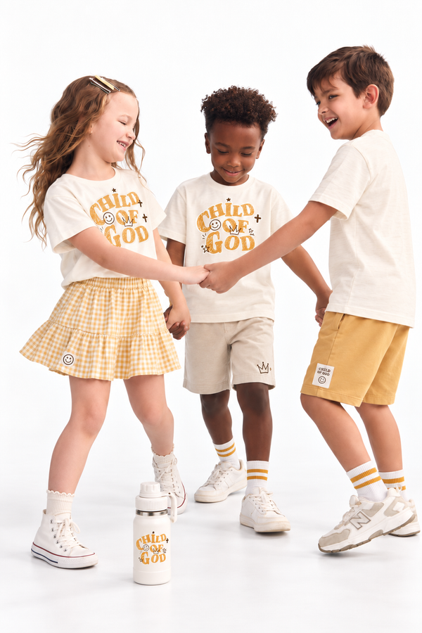 [PRÉ-VENDA] Kit Child of God - T-shirt Unissex + Garrafinha personalizável