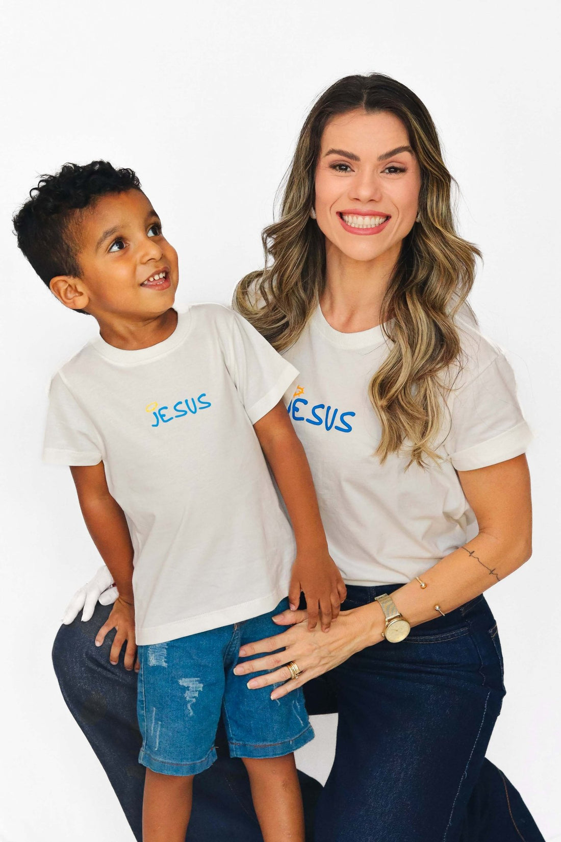 T-shirt Unissex Infantil - Jesus