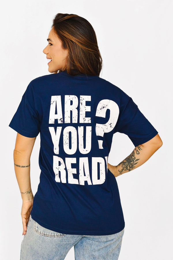 Costas da T-shirt Jesus Is Coming da A MARCA com design limpo e acabamento refinado unisex