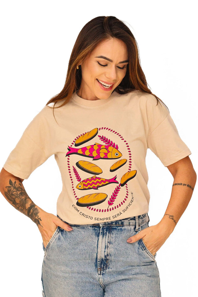 Camiseta cristã Multiplicação — A MARCA