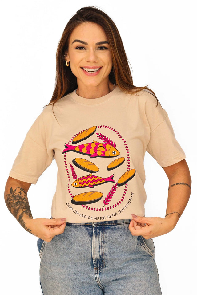 Camiseta cristã Multiplicação — A MARCA